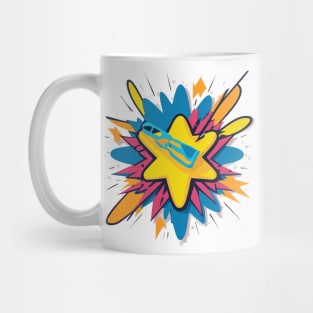 pop art explosion Mug